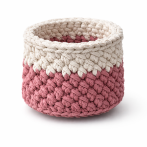 Handmade Macrame Storage Basket